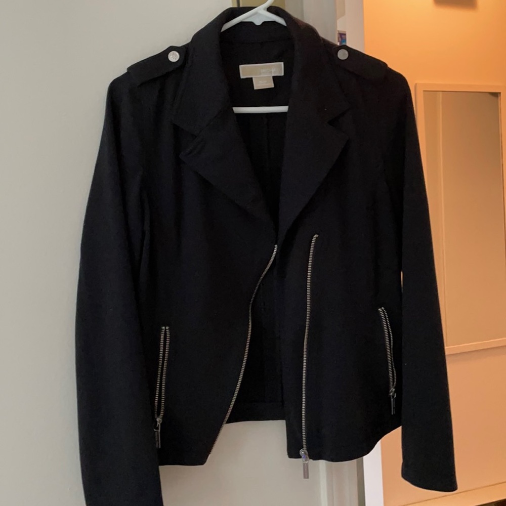 Michael kors soft knit jacket